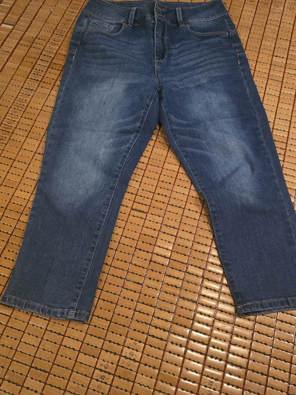 Dj. Jeans Petite Mid Rise Slim Straight Leg Jeans